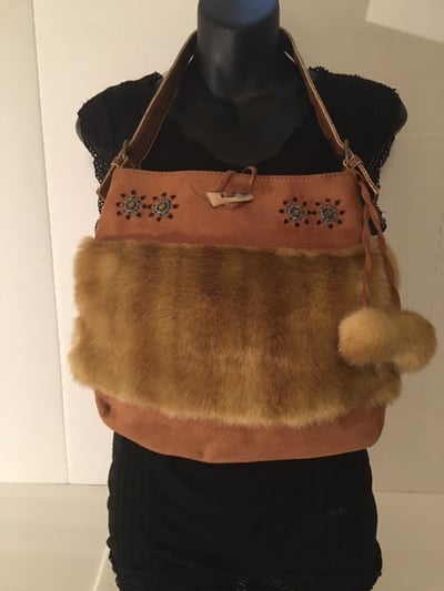 Image of FUR BAG