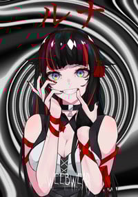 Image 1 of Luna Swirl Poster 