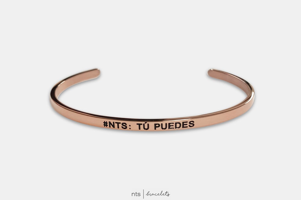 Image of #NTS: TU PUEDES (Limited Edition + Spanish + Rose Gold)