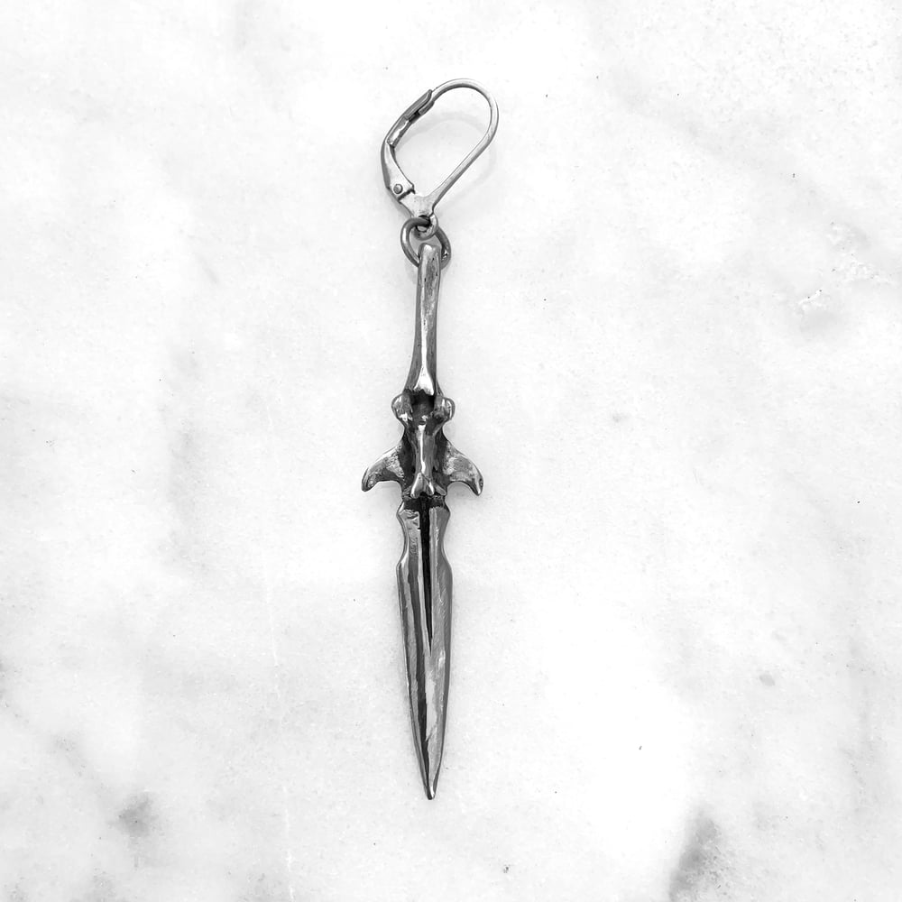 Image of Ossuary Dagger Earring