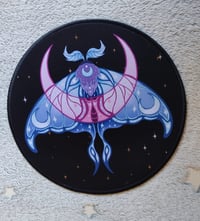Image 2 of Lunar moth mousepad ✨PREORDER✨