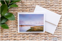 Image 1 of Notecards: Twilight Tranquility | Footbridge Beach, Ogunquit Maine