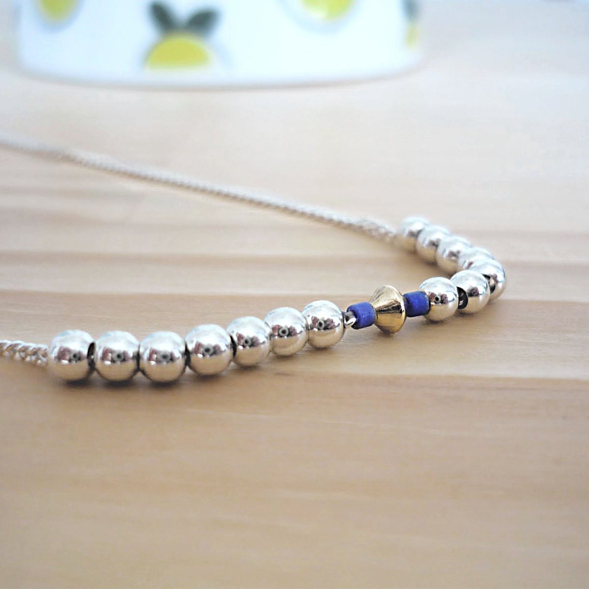 Image of Collier Boules "Tana" - 3 coloris
