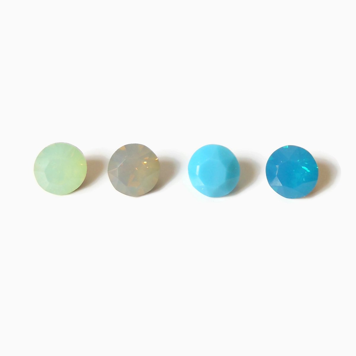Image of Bracelet vert Opale "Cab"