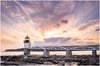 LAST CHANCE CLOSEOUT! Twilight Brilliance | Marshall Point Lighthouse, Port Clyde Maine