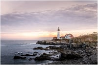 Image 1 of Twilight Beacon | Portland Head Light, Cape Elizabeth Maine