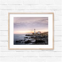 Image 2 of Twilight Beacon | Portland Head Light, Cape Elizabeth Maine