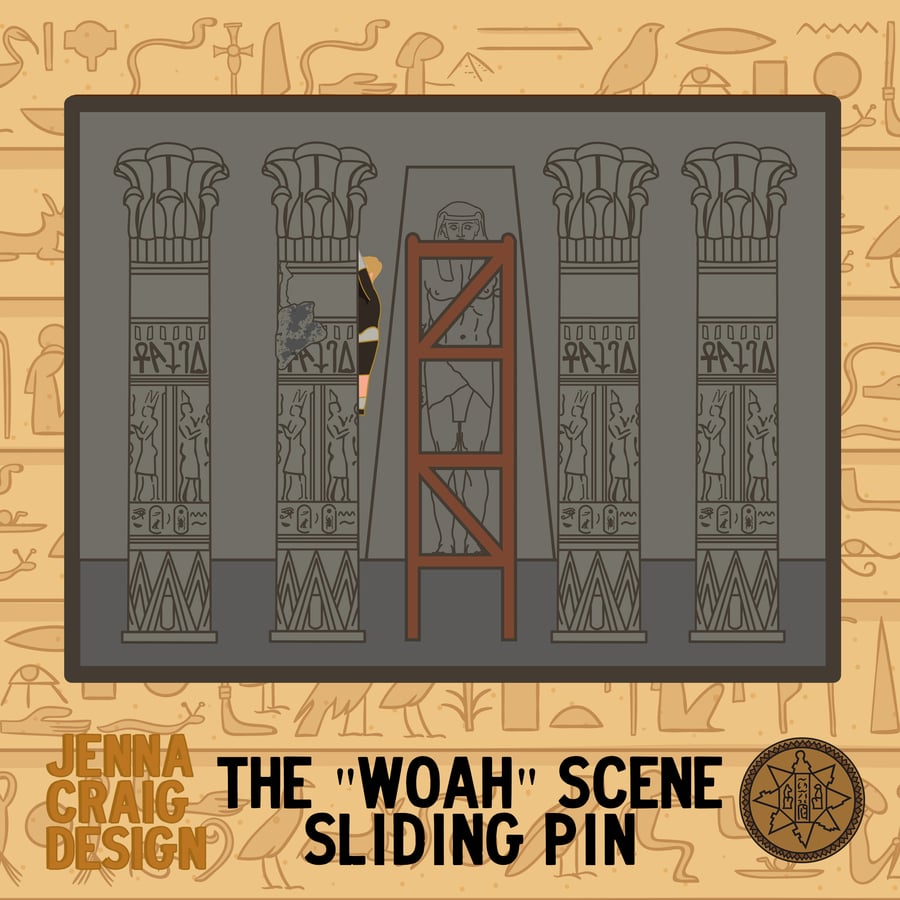 Image of *PRE-ORDER* The 'Woah' Scene Sliding pin 