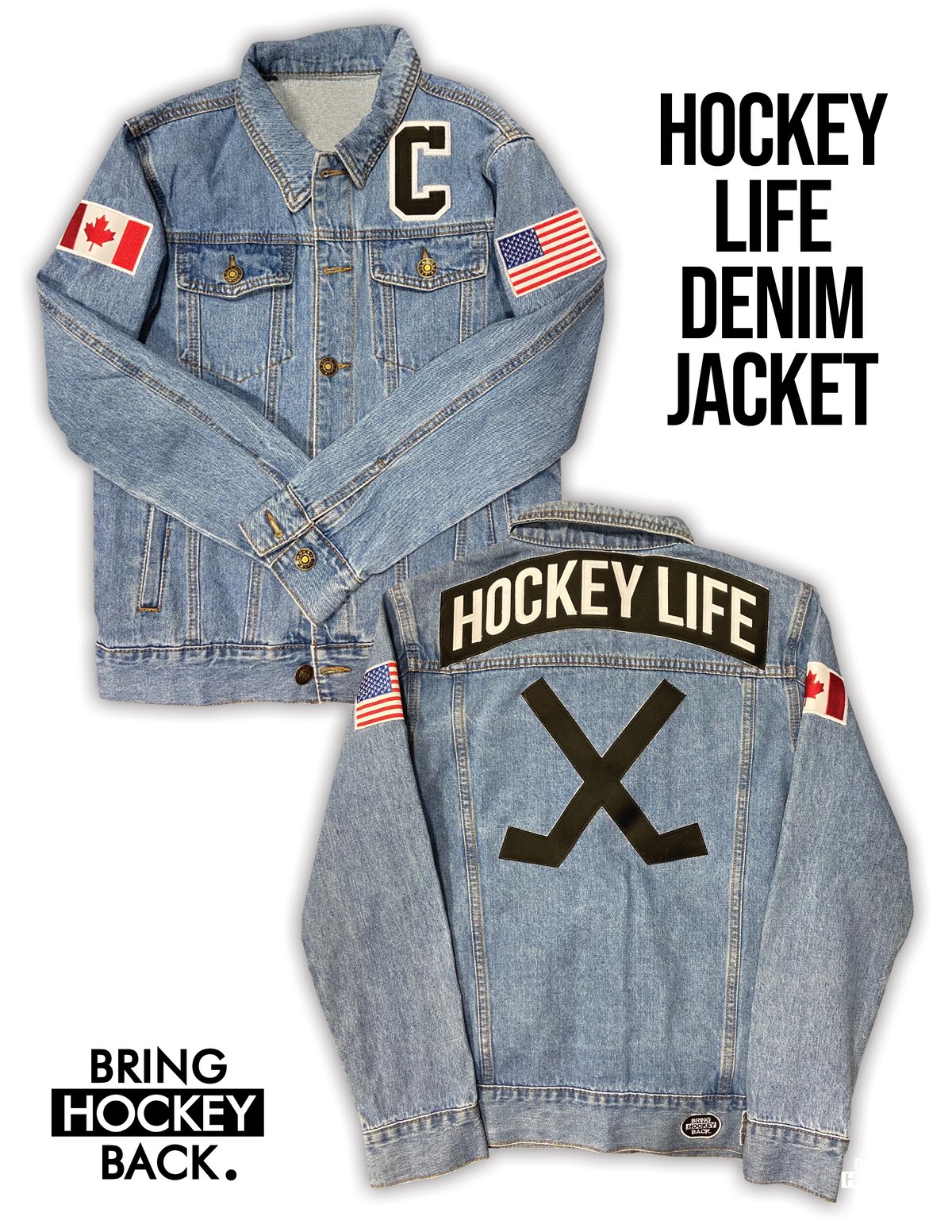 Hockey Life Denim Jacket
