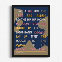 Image 2 of I Said a Hip Hop, The Hippie  Print