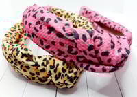 NEW Leopard Knot Hairbands 