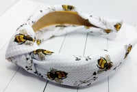 Image 2 of Bumble Bee Knot Hairband 