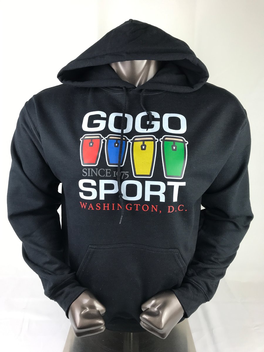 Image of Black “GOGO SPORT’’ Hoodie