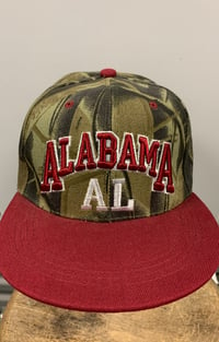Image 2 of Camo Alabama Caps