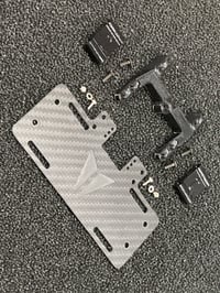 Image 2 of Vanquish Phoenix Carbon Fiber 2200mah Battery Tray & Micro Servo Mount