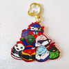 Skateboard Birbs Acrylic Keychain