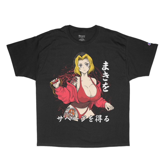 GTSVG X CHAMPION IREZUMI MAKIO T-Shirt