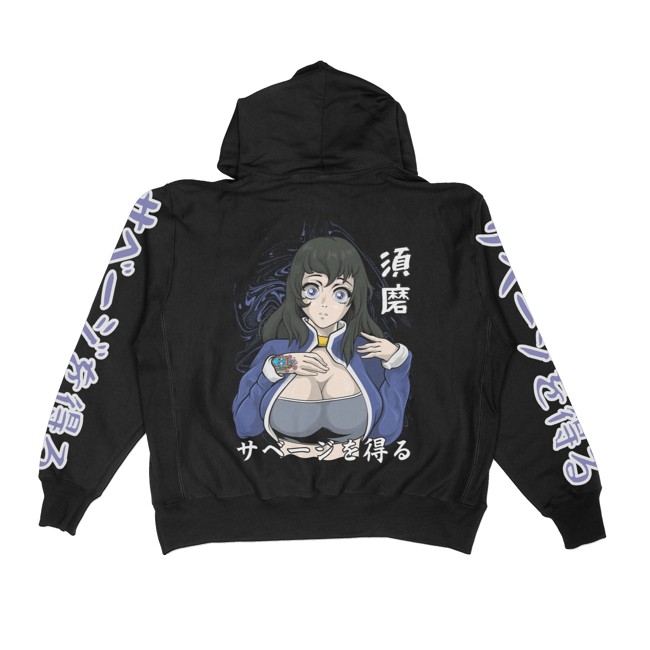 GTSVG X CHAMPION IREZUMI SUMA Hooded Pullover 