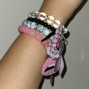 Image of Pink And Black Gucci 