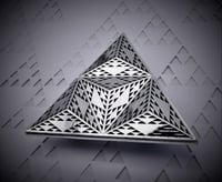 Image 2 of Triangulation - Silver Pin