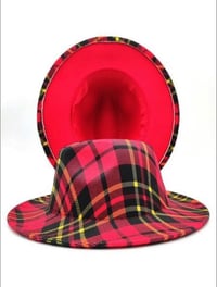 Image 2 of PLAID FEDORA