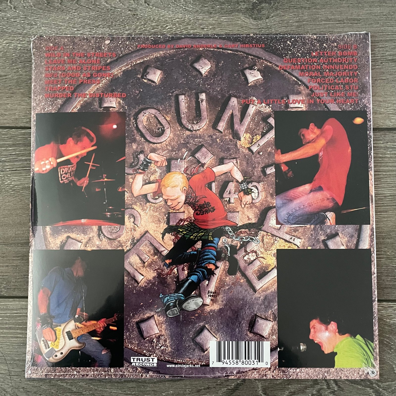 Circle Jerks - Wild In The Streets Vinyl LP | Cali Vibes Clothing