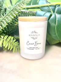 Image 2 of Coconut Breeze Soy Wax Candle