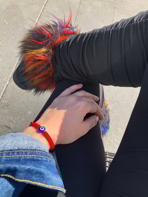 Image of Red Evil Eye Bracelet 