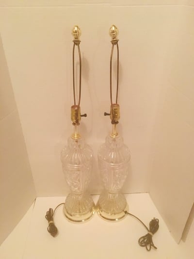 Image of LEAD CRYSTAL LAMPS
