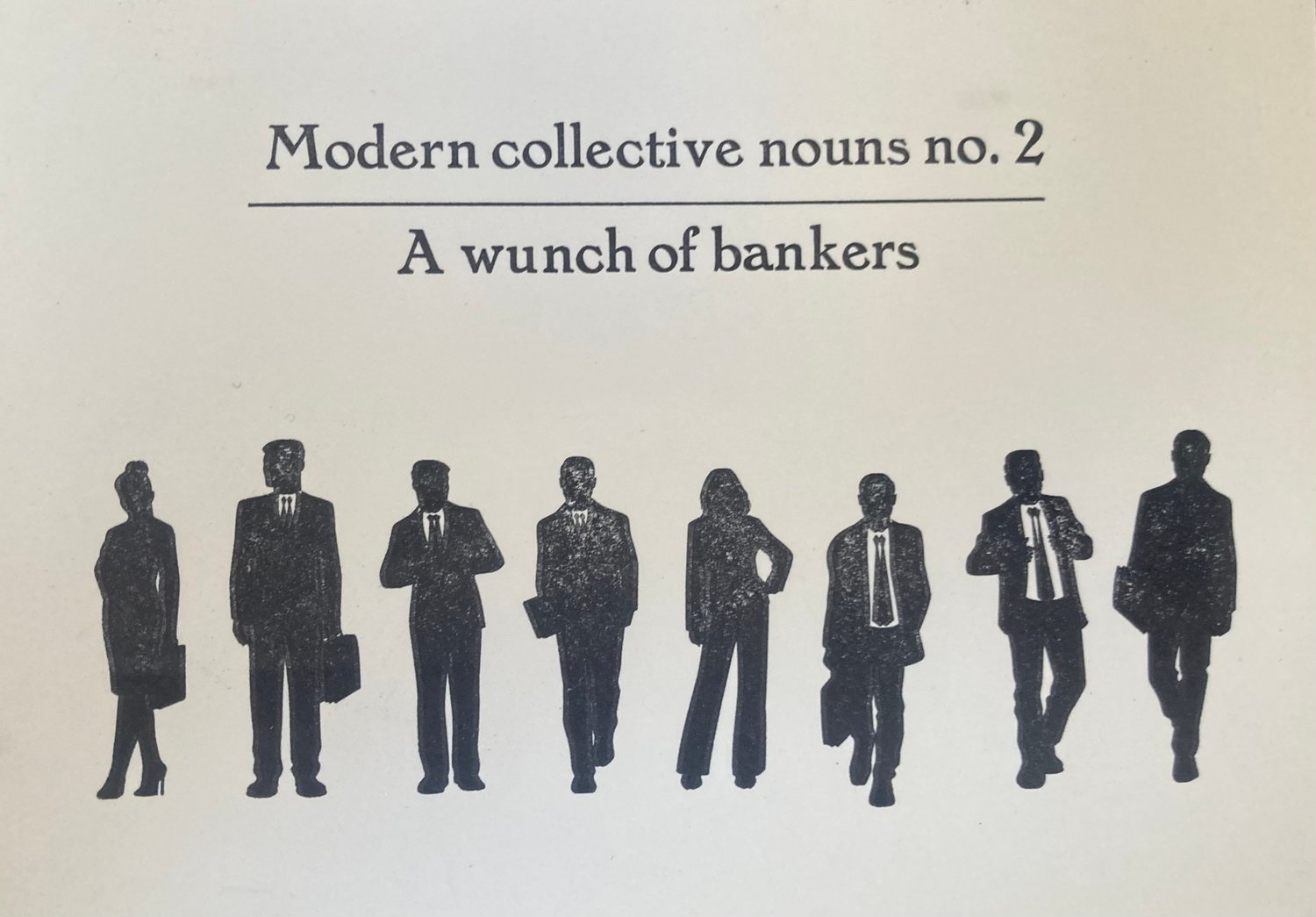 Image of Modern collective nouns no. 2 – A6