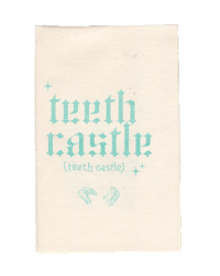Image 1 of Teeth Castle zine