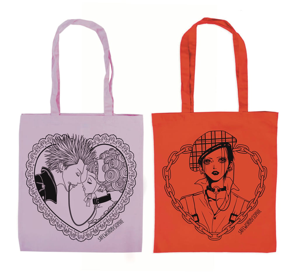 Image of Printed Tote Bag 