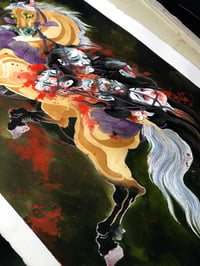 Image 4 of HORSE NAMAKUBI - ORIGINAL PAINTING