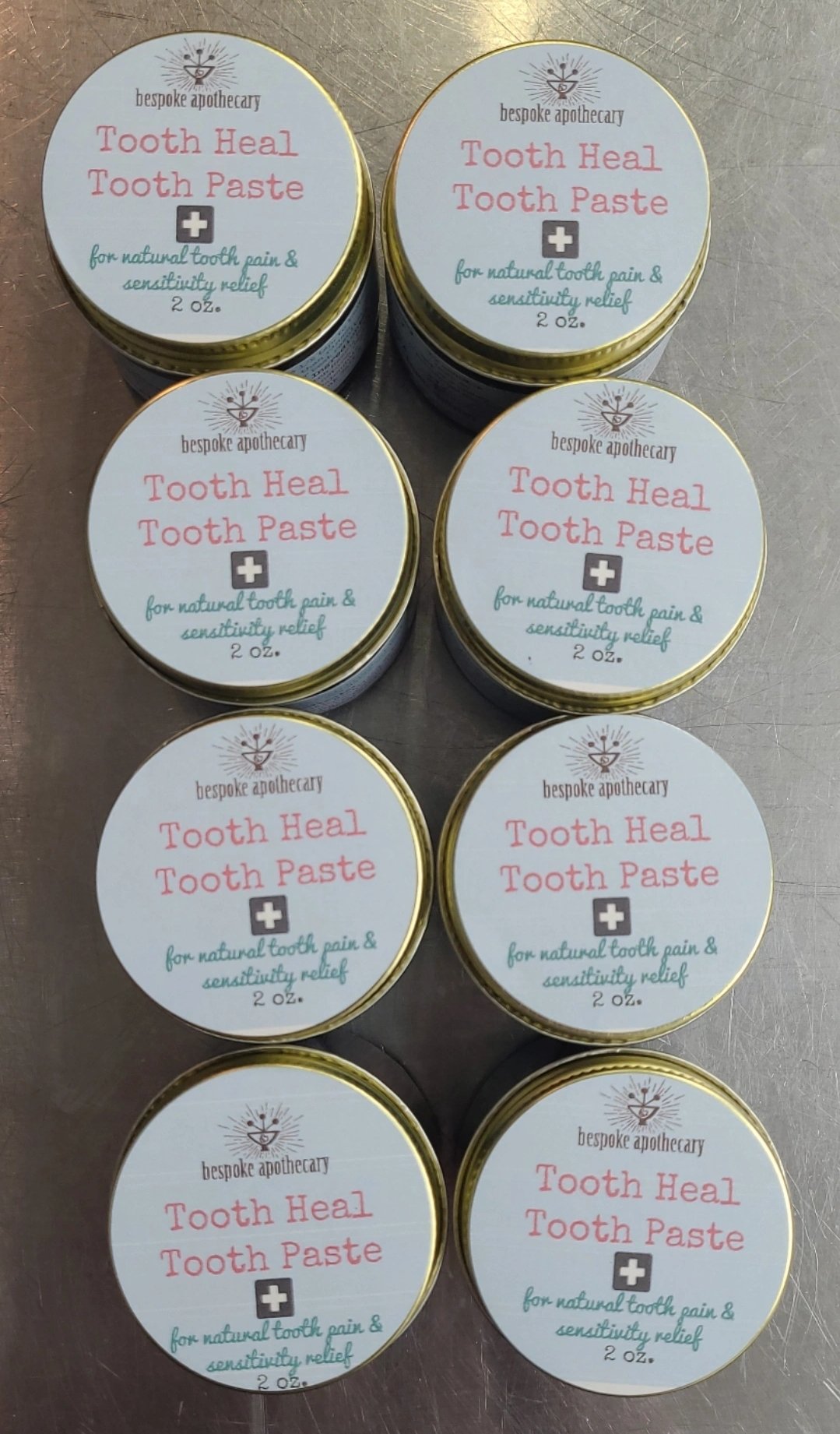 Image of 2 oz. Herbal Tooth Heal Paste (for pain and sensitivity relief)