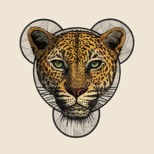 Leopard T-Shirt Organic Cotton