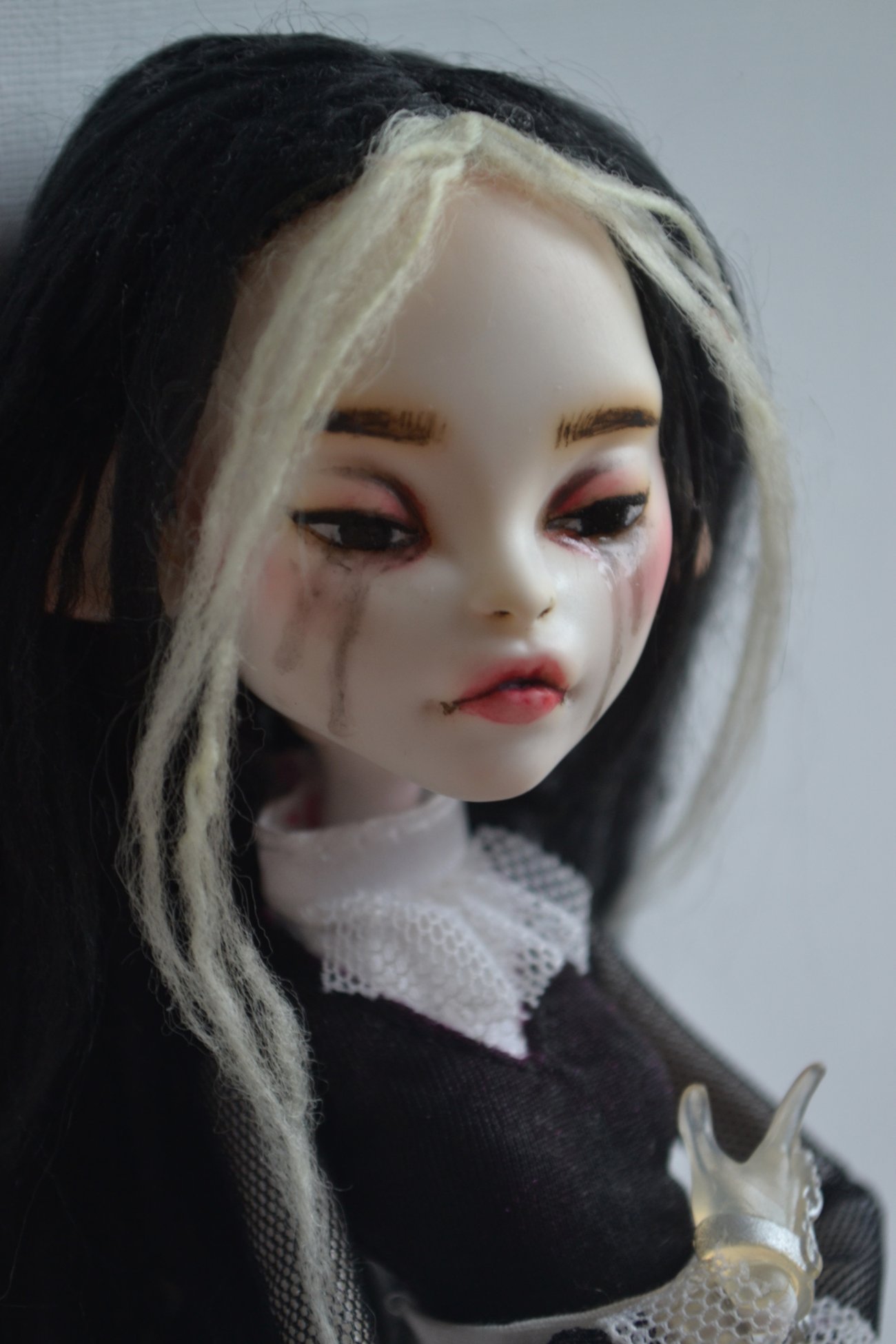 Grief - Banshee art doll inspired by loss | OOAK Custom (MADE TO ORDER ...