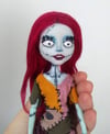 Sally | OOAK doll inspired by Nightmare Before Christmas - tim burton custom repaint