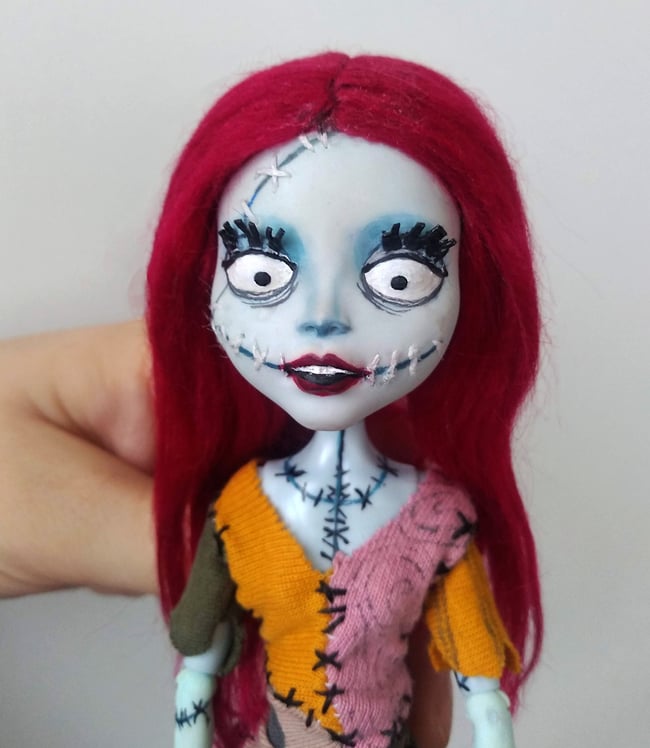 Sally | OOAK doll inspired by Nightmare Before Christmas - tim burton ...