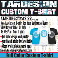 Image 1 of Custom Tshirts