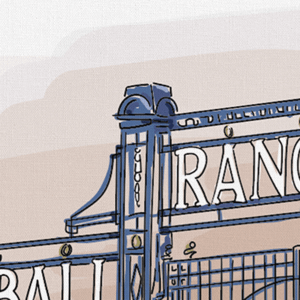 Image of Ibrox Blue Gates