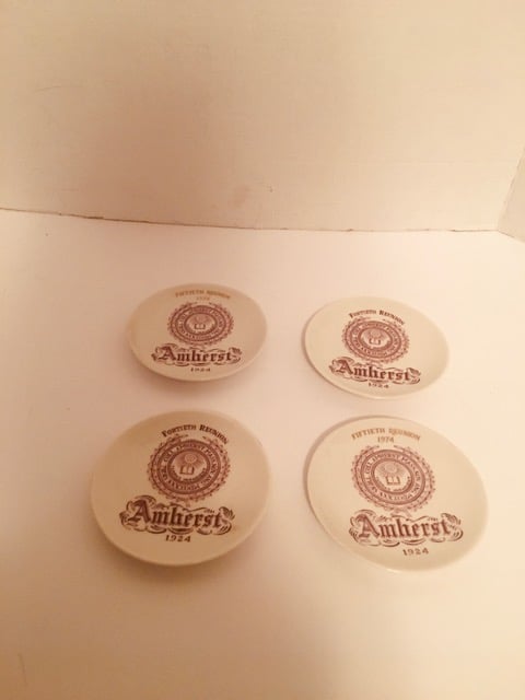 Image of AMHERST COLLEGE ANNIVERSARY PLATES