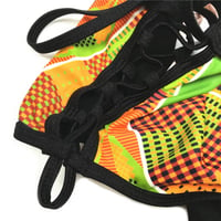 Image 5 of KINGSTON KENTE PRINT BIKINI SET