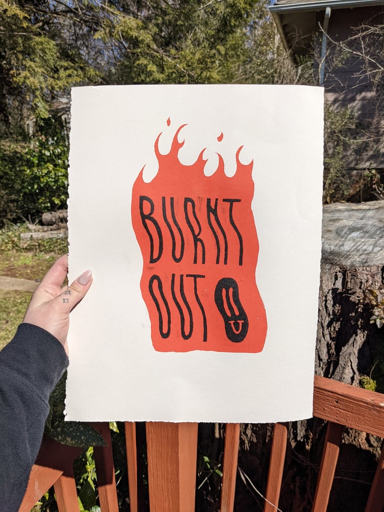 Image of Burnt Out Print