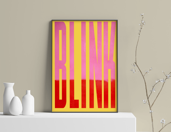 Image of BLINK POSTER