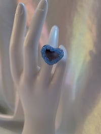 Image 5 of Light Blue Deco Cream rings