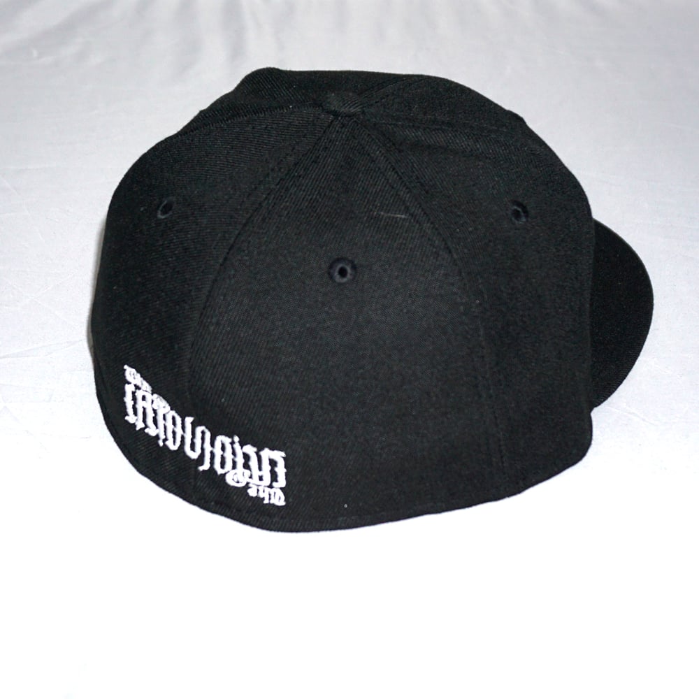 Stoned Face Custom Fitted - Black
