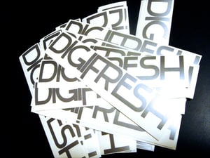 Image of DigiFresh Decal - Silver