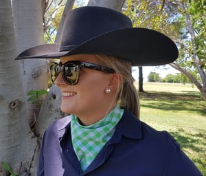 Image of Green Gingham in Ashleigh Design