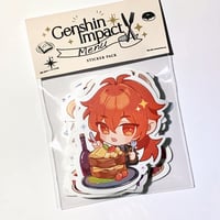 Image 2 of Genshin Impact Stickers (Mondstadt)