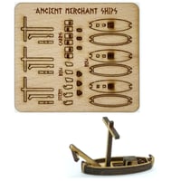 Image 3 of 2mm scale Ancient Merchant Ships and Boats